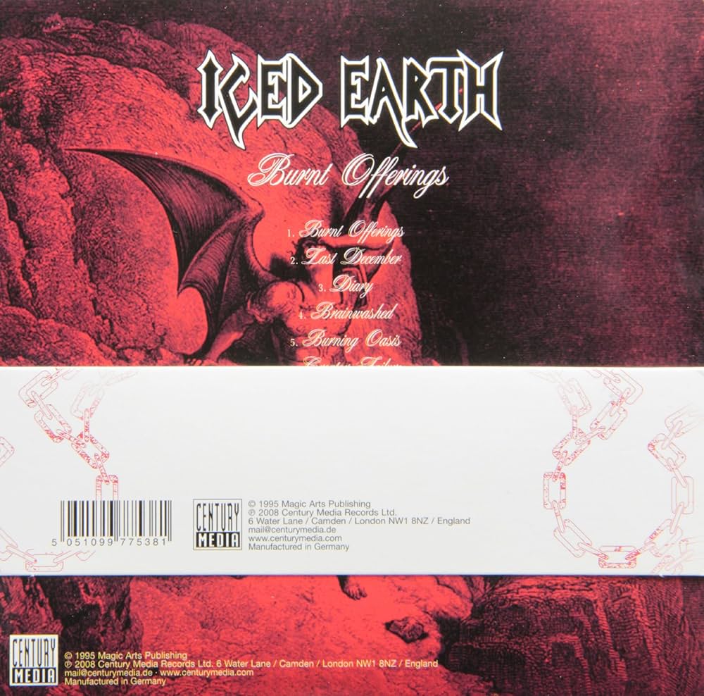 Burnt Offerings : Iced Earth: Amazon.ca: Books